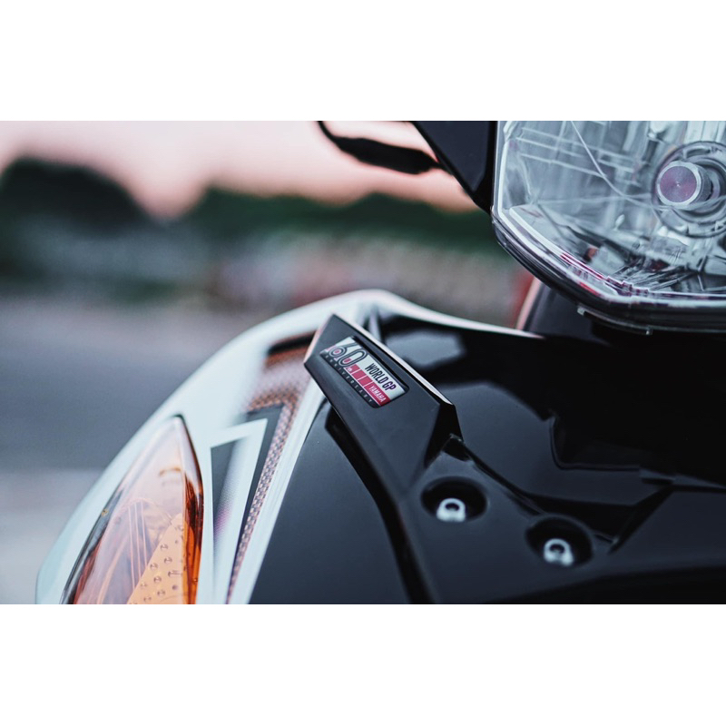 TEM LOGO 60 WORLD GP Dán Mặt Nạ siêu đẹp zin chính hãng yamaha