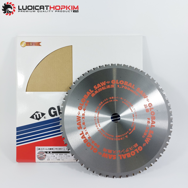 Lưỡi cắt sắt hợp kim 305mm Global Saw FR-305S