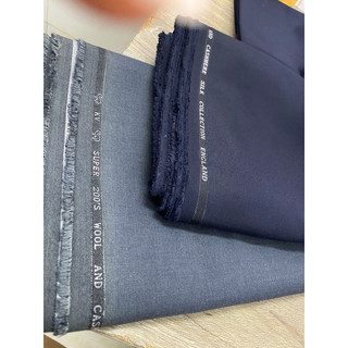 Vải quần tây thoáng mát không nhăn co dãn nhẹ chất vải wool cashmere len cừu cao cấp