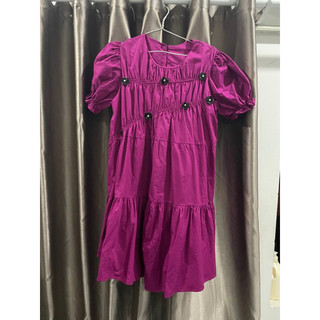 Thanh lý váy babydol hồng tím sz s form freesize