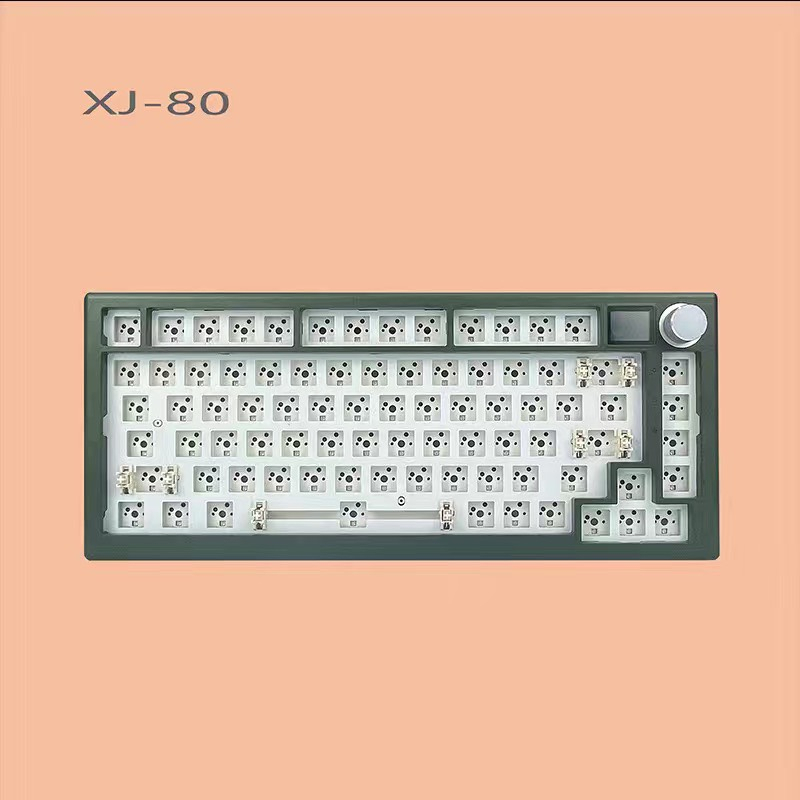 Bộ KIT XJ-80 3 modes - Mạch Xuôi - Màn hình - Núm Xoay
