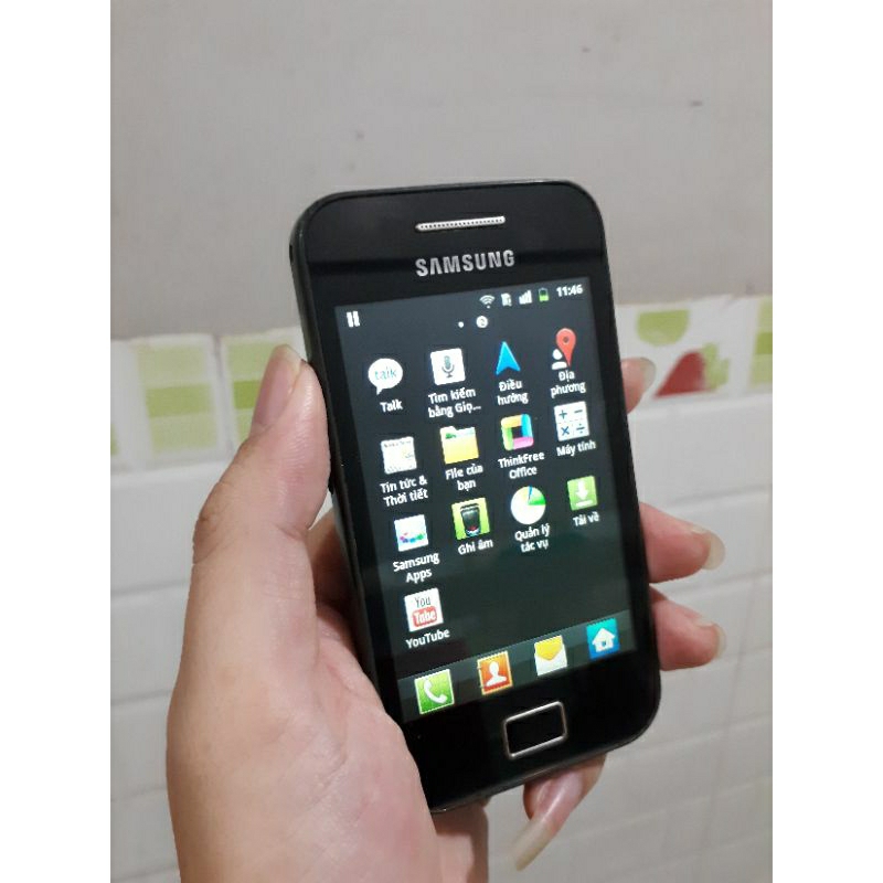 Điện thoại cũ Samsung Ace S5830i zin tem, chữa cháy, sưu tầm