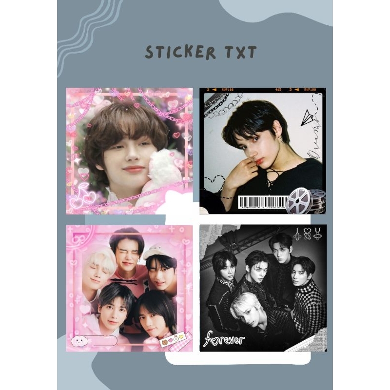 STICKER NIÊM PHONG TXT