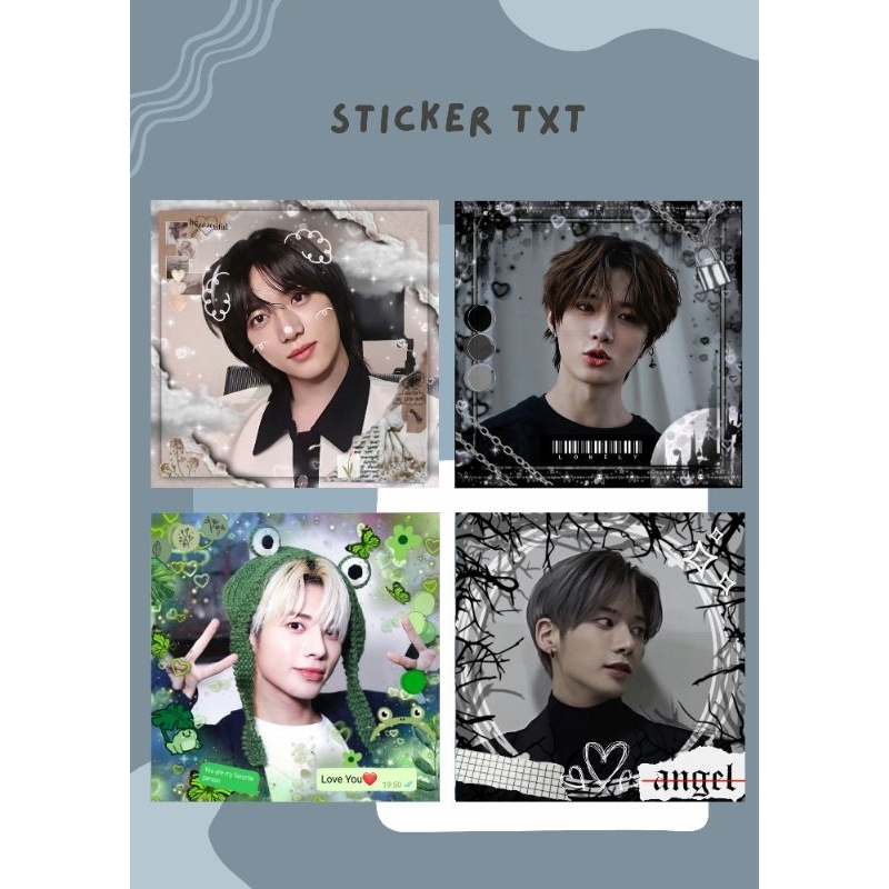 STICKER NIÊM PHONG TXT