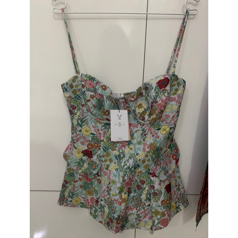 FLOWER VELVET SHIRT - ORLI LABEL THANH LÝ NEW 100%