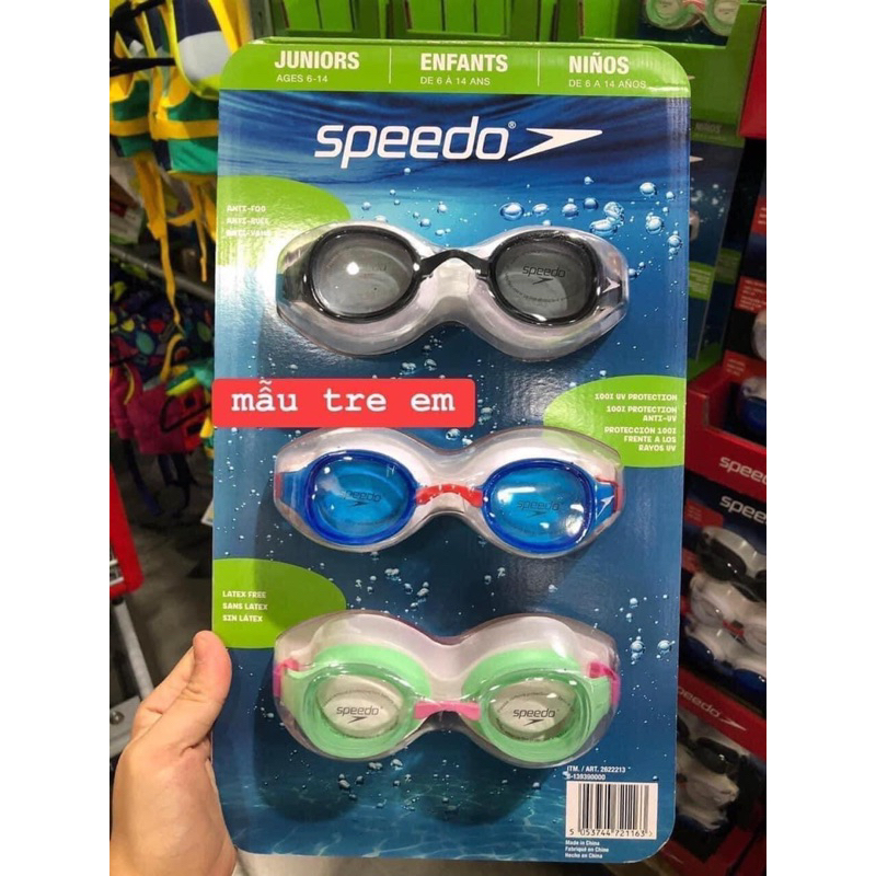 Sét 3 kính bơi trẻ em Spee.do chính hãng