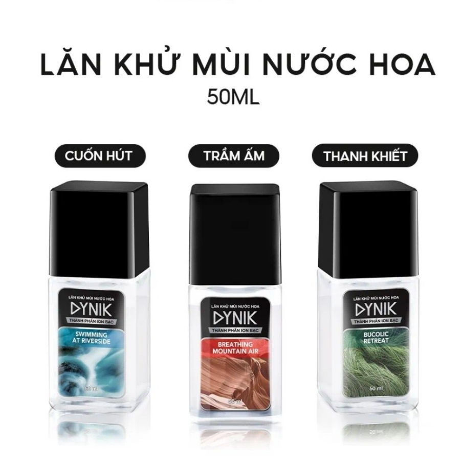 Lăn khử mùi nước hoa cho nam DYNIK 50ml