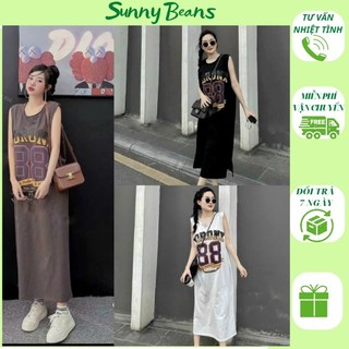 Váy 88 dáng dài chất cotton đẹp form rộng V49