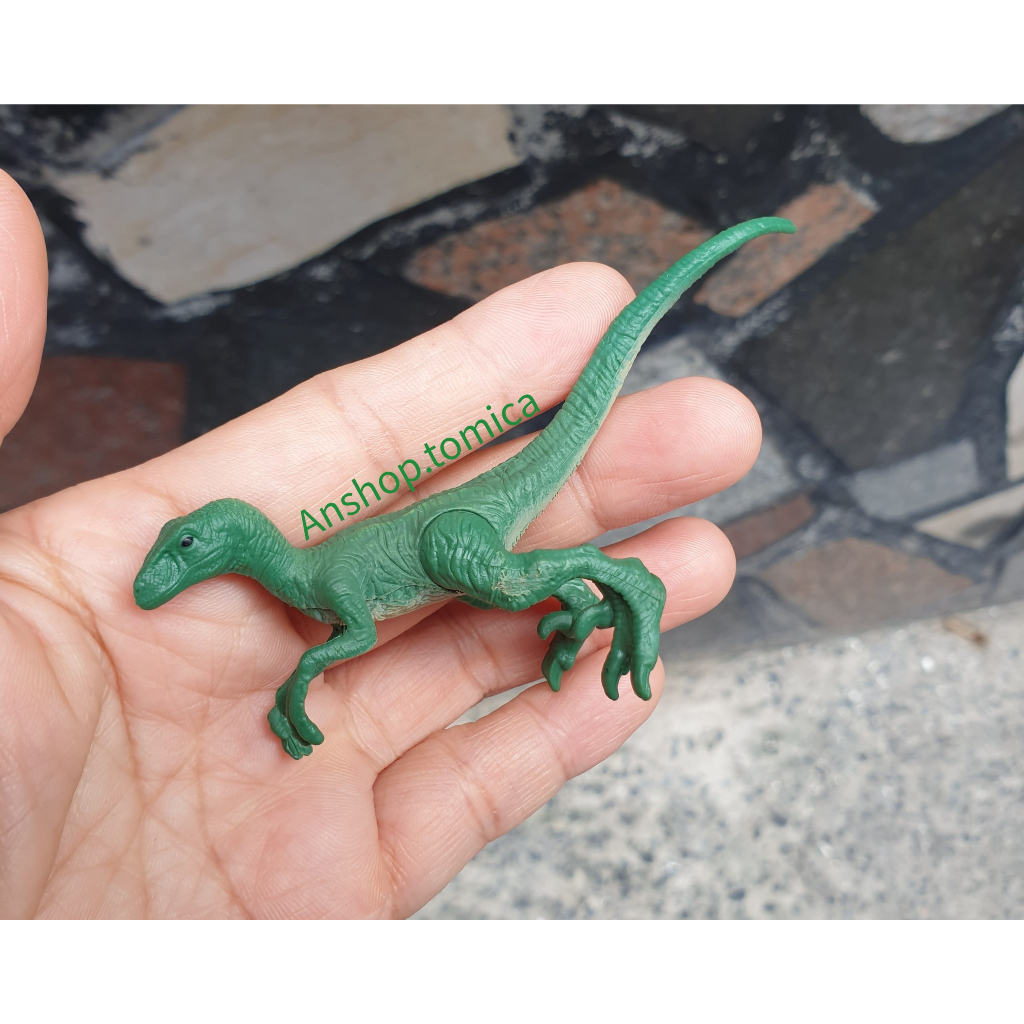Mô hình Khủng Long Mini Jurassic World hàng Mattel trong túi