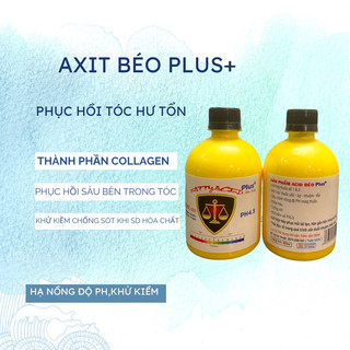Axit béo sản phẩm hỗ trợ hóa chất phục hồi tóc 450ml