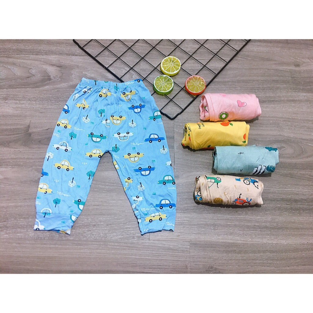 Quần dài bé trai , quần dài bé gái  chất thun lạnh từ sơ sinh đến 15kg