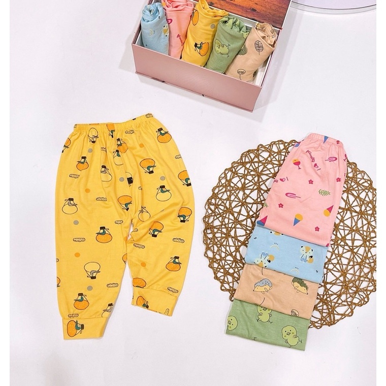 Quần dài bé trai , quần dài bé gái  chất thun lạnh từ sơ sinh đến 15kg