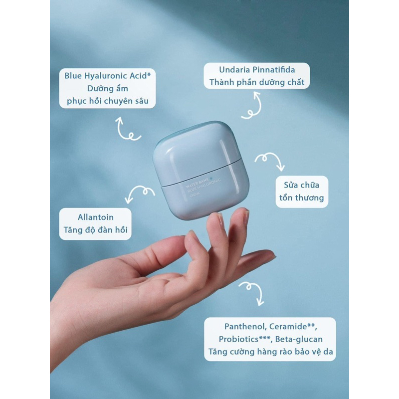 KEM DƯỠNG CẤP NƯỚC WATER BANK HYDRO/MOISTURE CREAM EX LANEIGE
