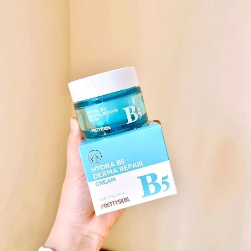 Kem dưỡng phục hồi và làm trắng da Prettyskin Hydra B5 Derma Repair Cream 52ml