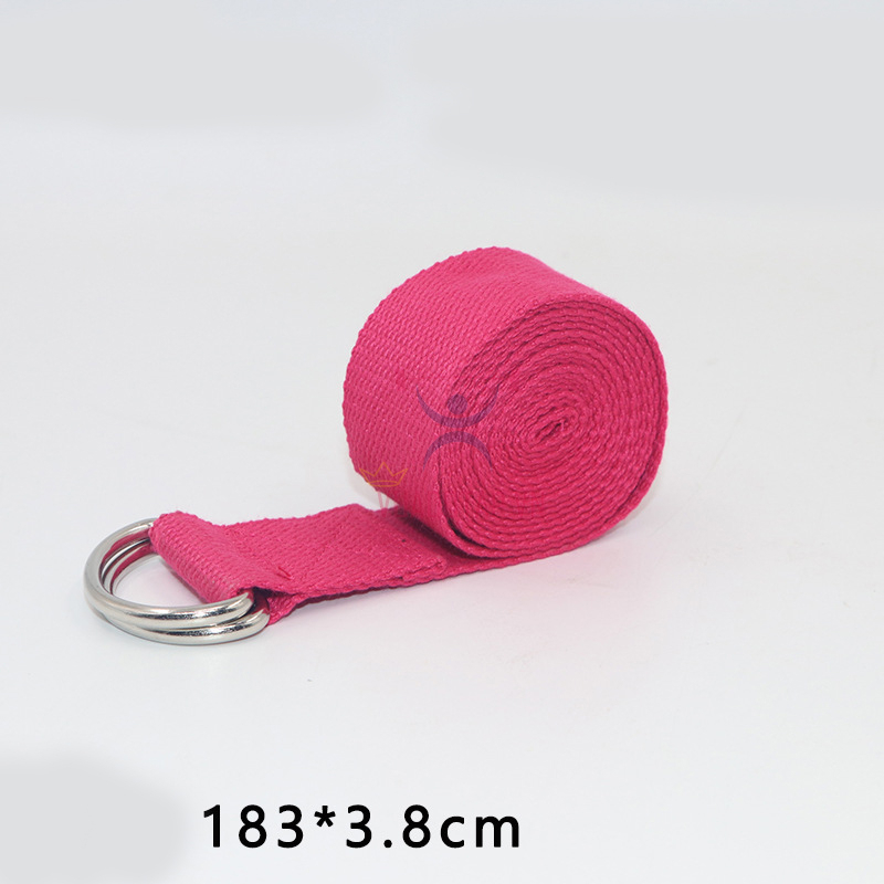 Dây Đai Tập Yoga Cotton Strap Dài 1.83m
