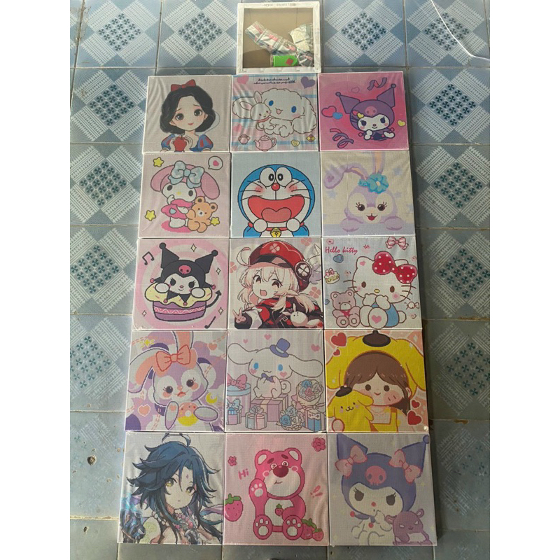 Tranh đính đá size 30x30