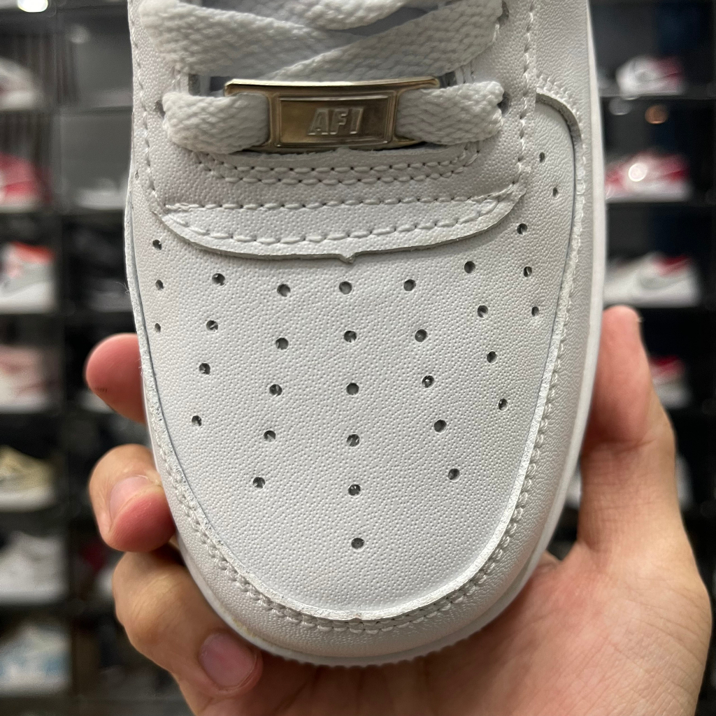 Giày Air Force 1 Low Triple White, AF1 Full Trắng Bản SC - Than.Shoes