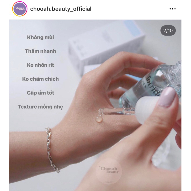 Tinh chất cấp nước phục hồi da Torriden Dive In Serum 50ml - FULLBOX