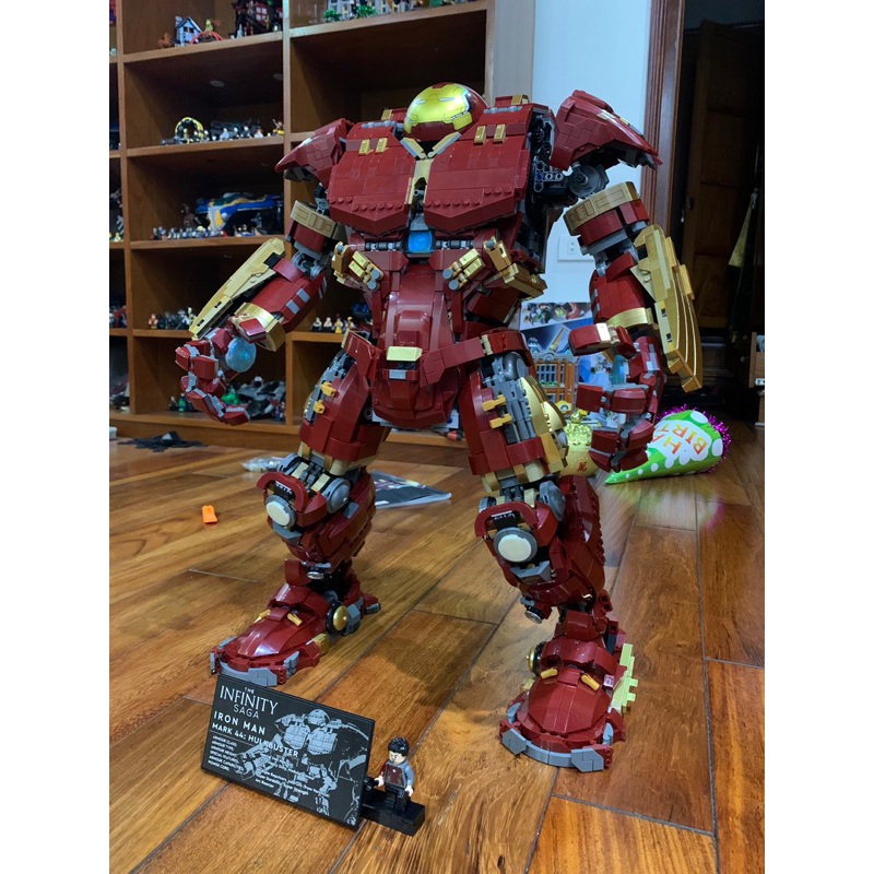 Mô hình lắp ráp Marvel Hulkbuster 55260 12010 76210 - Đồ chơi lắp ghép Iron man Hulkbuster MK44