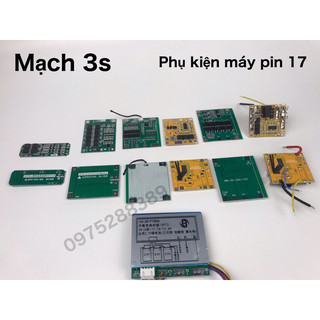 Mạch 3s 12,6v sạc xả và bảo vệ cell pin