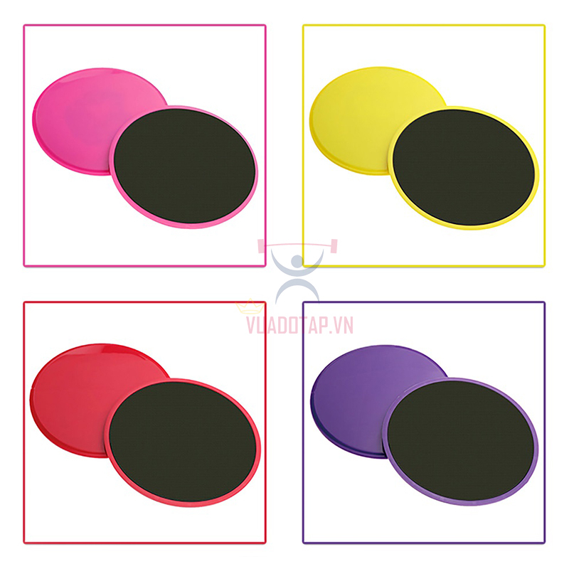 Đĩa Trượt Tập Yoga, Gym 18x18cm