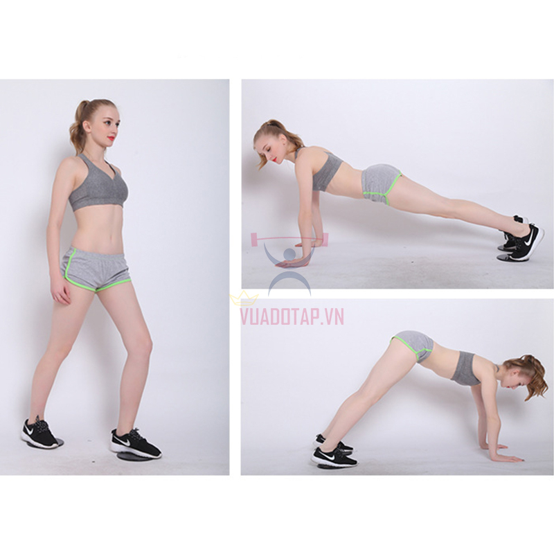 Đĩa Trượt Tập Yoga, Gym 18x18cm