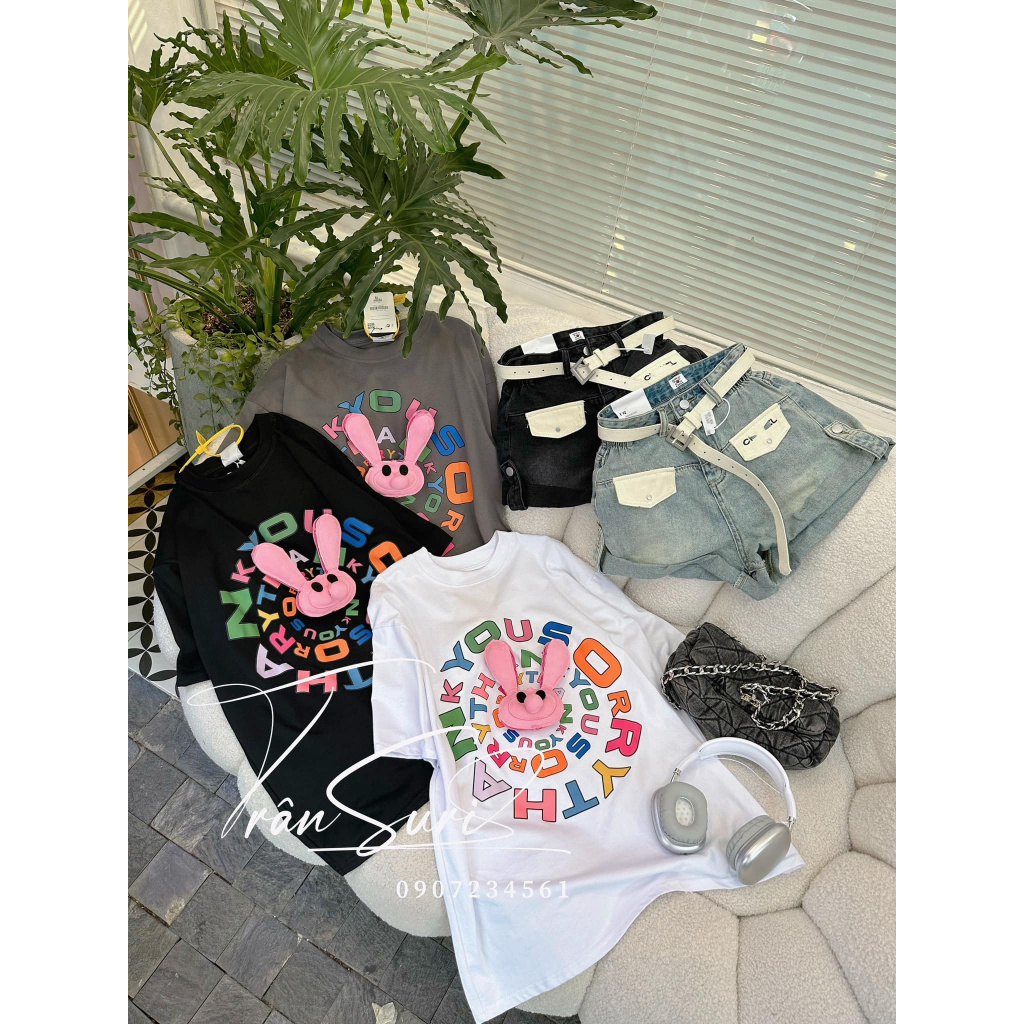 ÁO THUN SIÊU CẤP HÌNH THỎ 🐰🐰