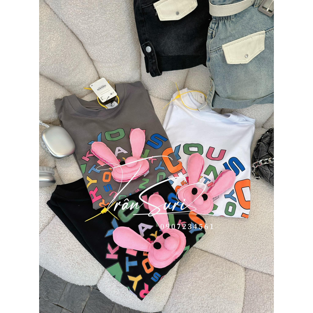 ÁO THUN SIÊU CẤP HÌNH THỎ 🐰🐰