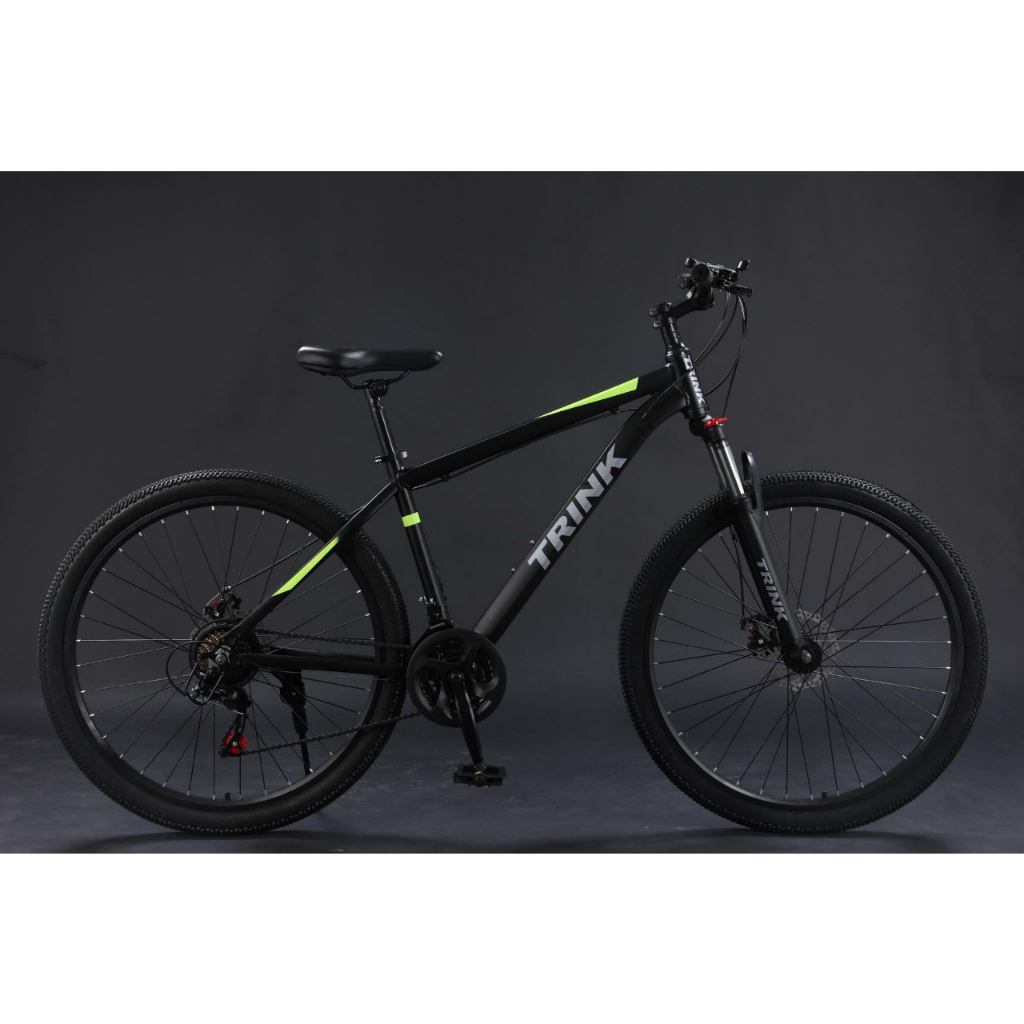 Xe Trink khung nhôm hoặc thép có phuộc nhún size bánh 27.5 inch