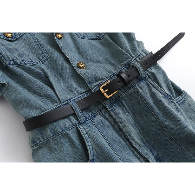 L592 Váy denim xuất dư của MAGIQWA