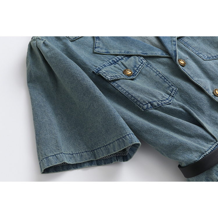 L592 Váy denim xuất dư của MAGIQWA