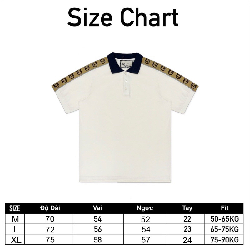 Áo Polo GC Phối Viền Phản Quang 💙 FREESHIP💙Áo polo GC bảo cá sấu đồ đôi nam nữ