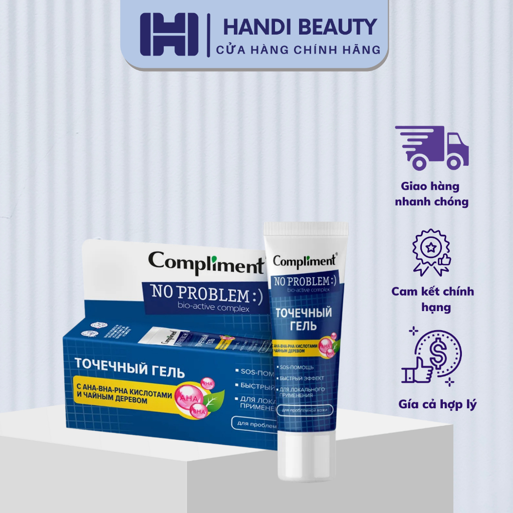 Gel Mụn Khẩn Cấp SOS Compliment No Problem 25ml