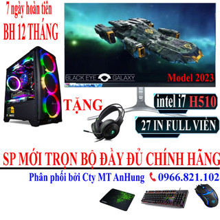 Bộ máy tính Model 2023 Maxsetting G i5 10400f màn 27inch tràn viền IPS MỚI game cf, lol, fifa, pubg, gata 5, Genshin ...
