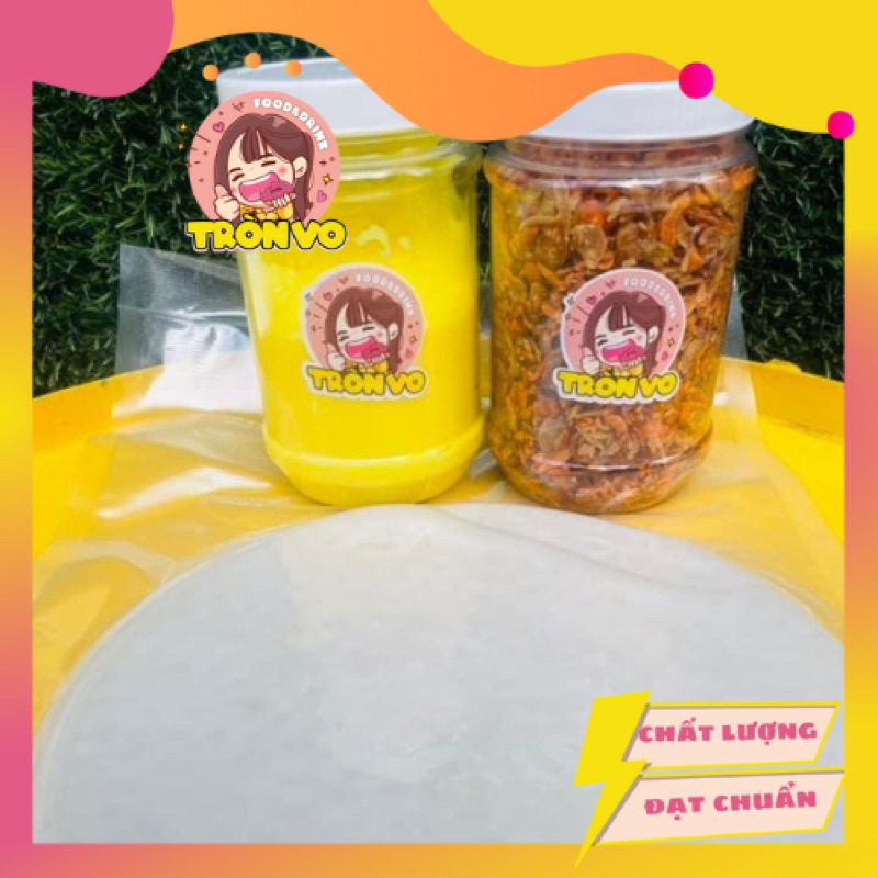 Combo bánh tráng phơi sương mini
