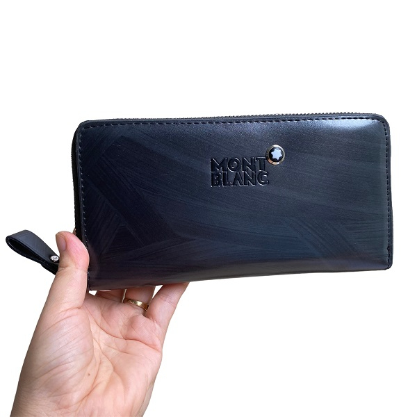 Ví nam dài cầm tay, clutch nam da cao cấp, bóp da vân chìm kèm dây cầm tay, 3 màu chống nước, bảo hành 12 tháng 010