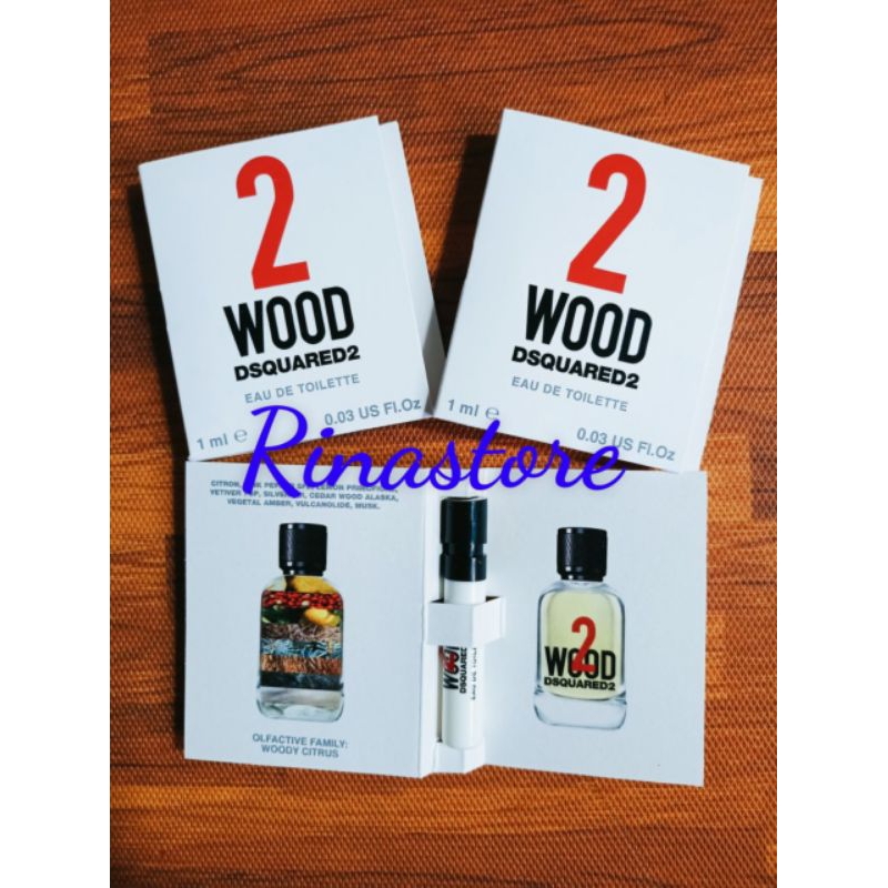 vial/mẫu thử Nước hoa DSQUARED2 2 WOOD