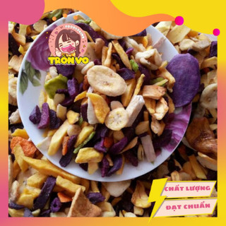 500g trái cây sấy giòn thập cẩm
