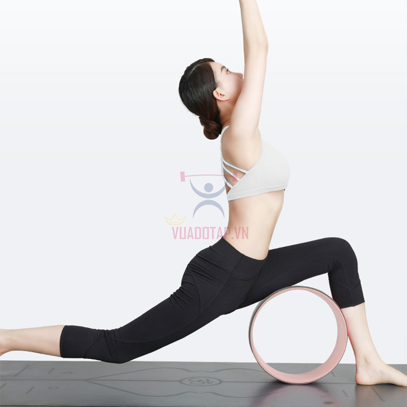 Vòng Tập Yoga 32*13cm Bọc EVA Vân Nổi 3D Massage Cao Cấp