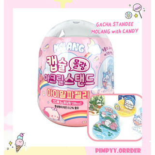Mô hình standee Molang with Candy