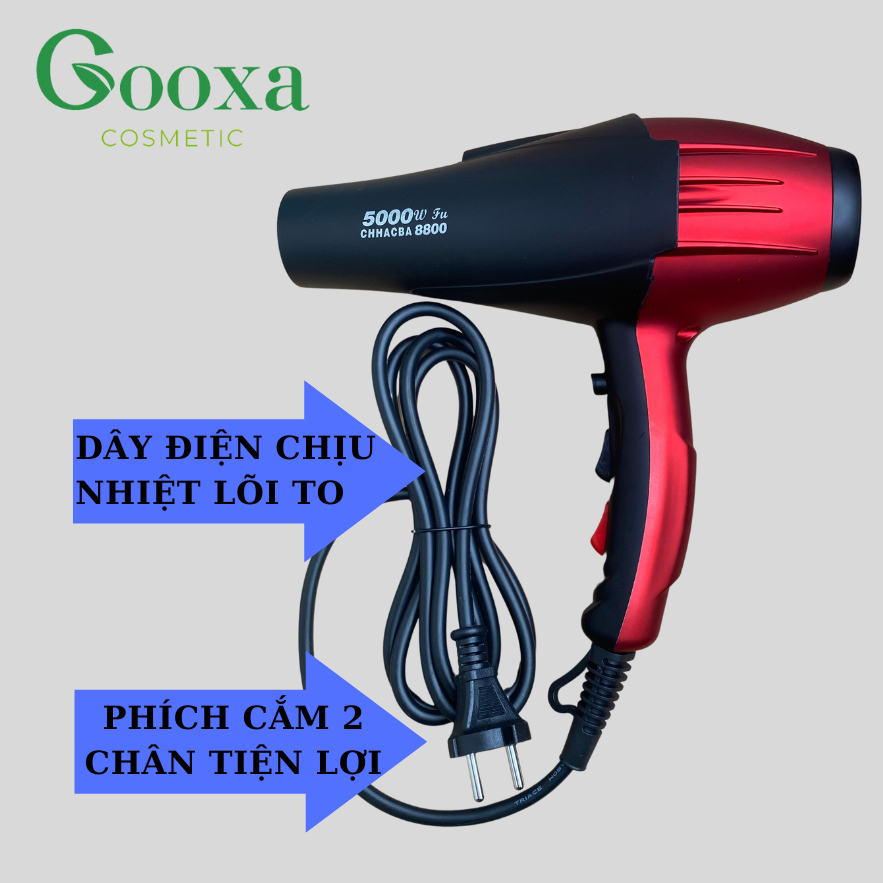 Máy Sấy Tóc CHHACBA 5000W & Pana 6680,Công xuất Lớn,dành cho SALON tóc chuyên nghiệp,Bảo Hàng 6 Tháng
