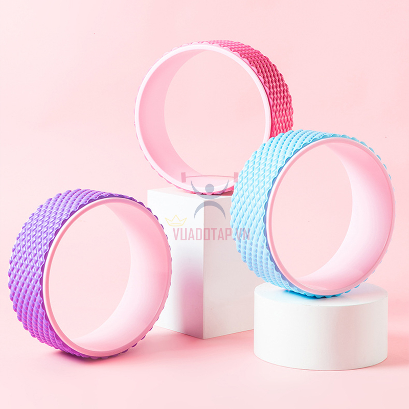 Vòng Tập Yoga 32*13cm Bọc EVA Vân Nổi 3D Massage Cao Cấp