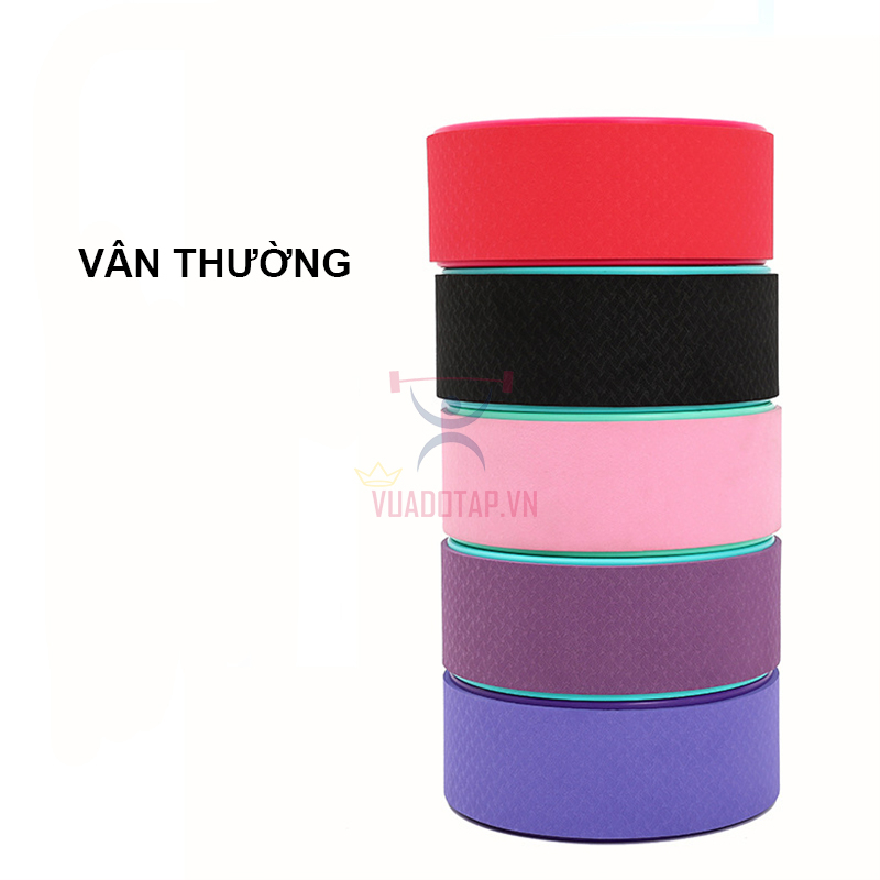Vòng Tập Yoga 32*13cm Bọc EVA Vân Nổi 3D Massage Cao Cấp