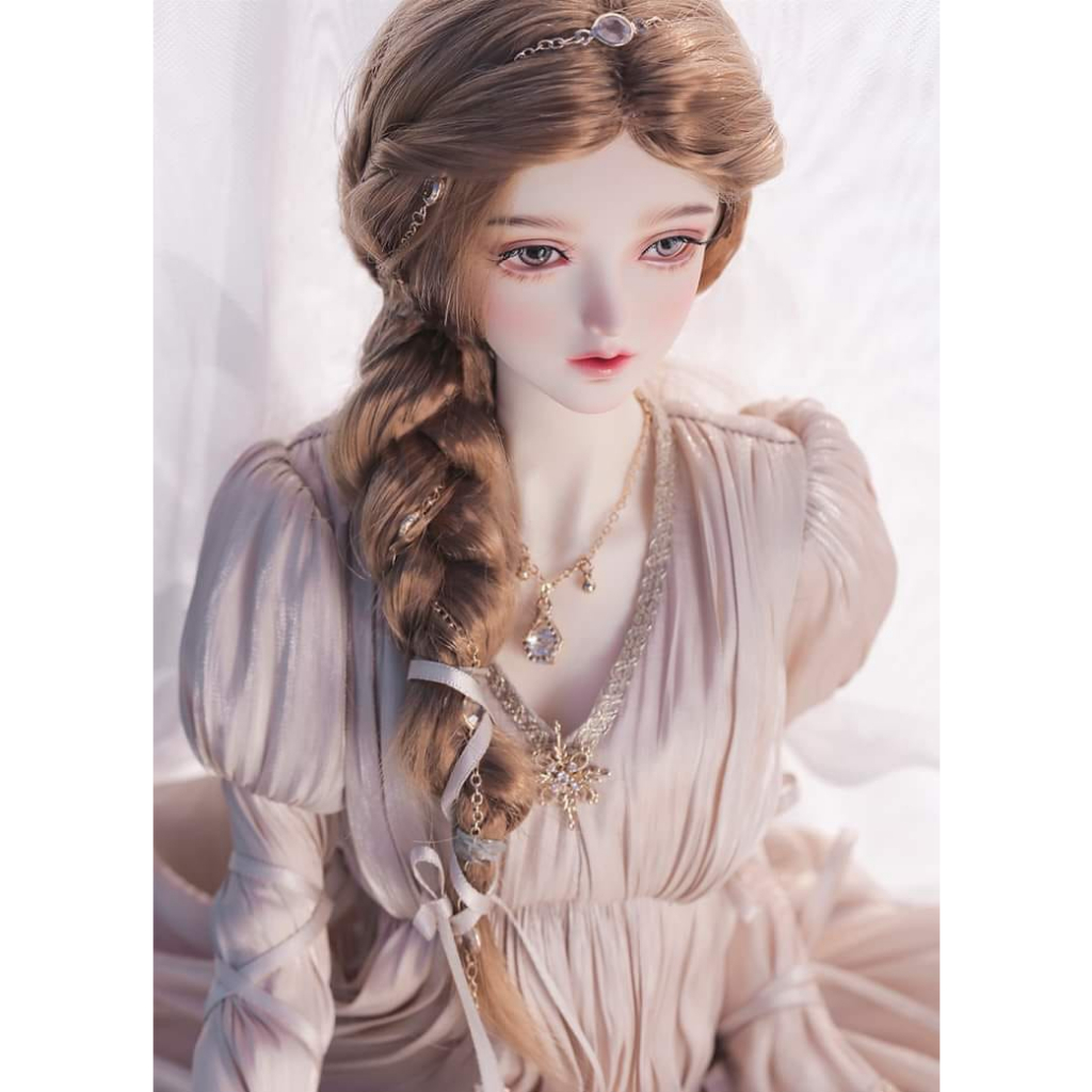 Búp bê rc Bjd 1/3 Tiểu thư Elina Full set như hình