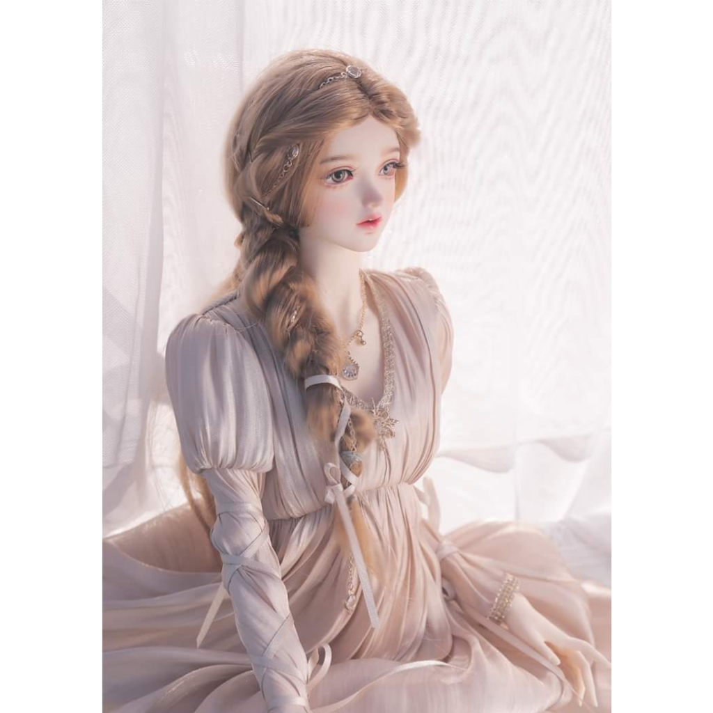 Búp bê rc Bjd 1/3 Tiểu thư Elina Full set như hình