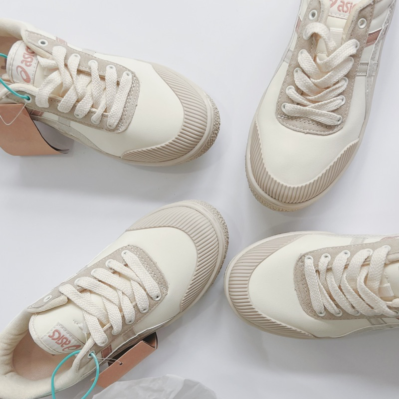 JDK STORRE_Giày Sneaker Asics Court Trail Beige/Pink?Grey