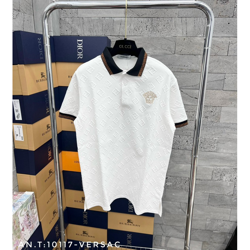 Áo polo versace nam hot trend
