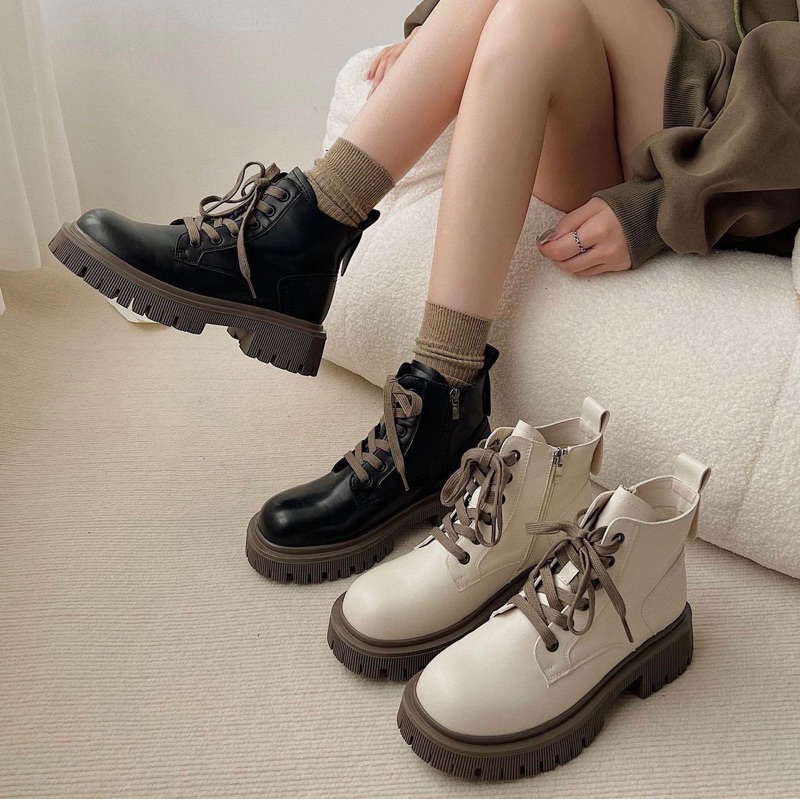 Boot Cổ Vừa 2 Màu 2023 CC05 New Arrival