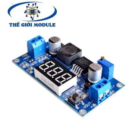 Mạch tăng áp Boost DC-DC XL6009 có hiển thị