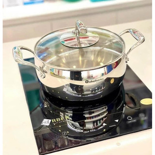 Nồi tchef series casserole 3.8l nắp kiếng